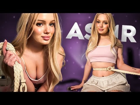 [4K USA ASMR]Belt Tightening & Release Sounds🖤Slow Pull, Breath Triggers & Gentle Texture|No Talking