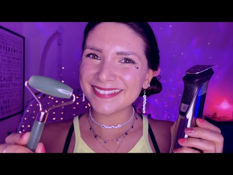 ASMR Beauty Spa Night (with Boyfriend Props 🤫) Personal Attention, German/Deutsch