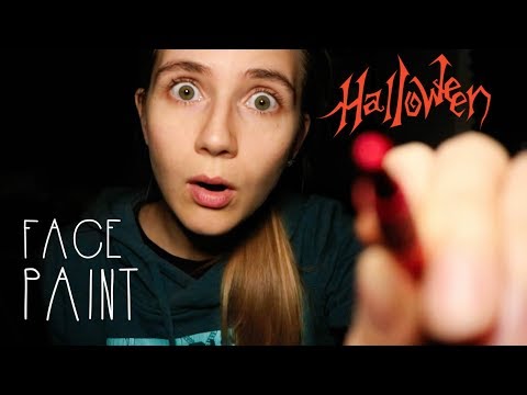 ASMR LoFi Halloween Face Paint Role Play