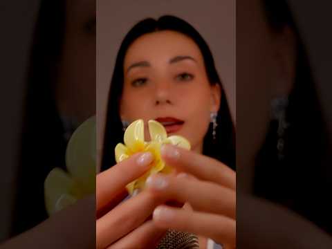 ASMR Masaje Capilar 🍨🌼🌺 Lento y Relajante Roleplay en Español #asmr #shorts #short
