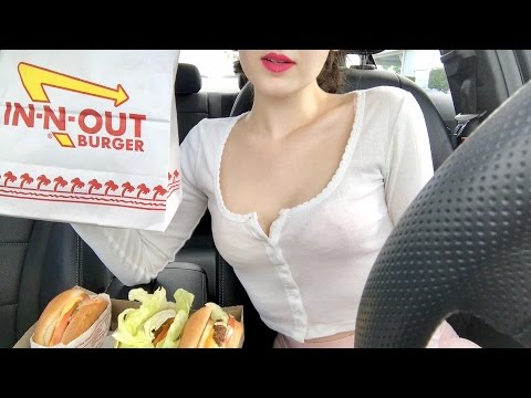 In-N-Out (Secret menu items) MUKBANG (Eating Show)