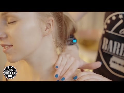 Tranquil Bliss ASMR Massage by Barber Lady Sandra for Skinny Girls
