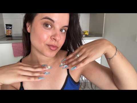 ASMR Maquíllate Conmigo mientras charlamos de las vacaciones ♡