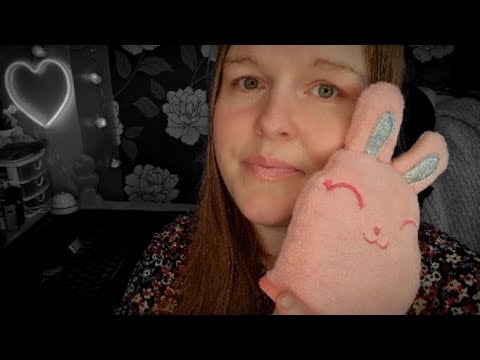 ASMR Fluffy Bunny Head Massage (NO TALKING)
