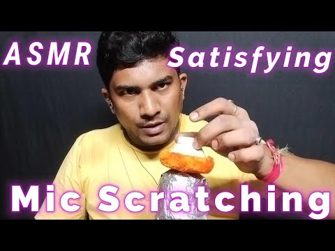 asmr sleep mic scratching and triggers sounds