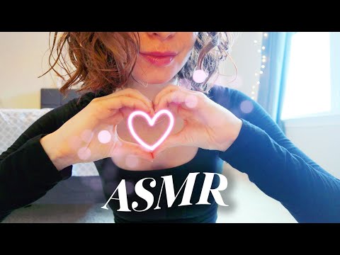 ✨ positive affirmations ASMR | up close whispers & hand movements to relax you ✨