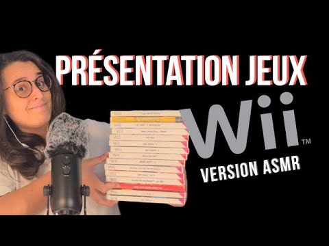 ASMR FR I MES JEUX WII 🤩