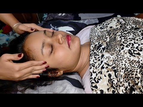 Asmr Facial Treatment And Cleanup Treatment | Face Massage For Relaxation 💆‍♀️😴💤