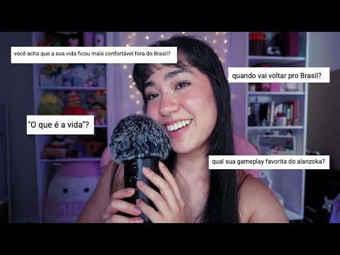 Vou Voltar pro Brasil? (Respondendo Perguntas Pessoais mas Sussurrando porque é ASMR)