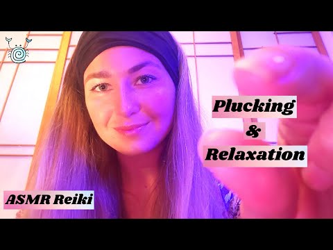 [ASMR] ~ ASMR Reiki 🤏Plucking & Pulling🤏 negative energy and stress | 😴Hand Sounds ASMR for Sleep😴