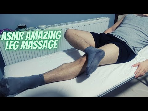 ASMR LEG MASSAGE  FOOT MASSAGE RELAXING MASSAGE AMAZING MASSAGE #leg #foot #asmr