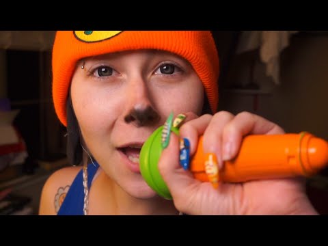 PaRappa the Rappa does ASMR
