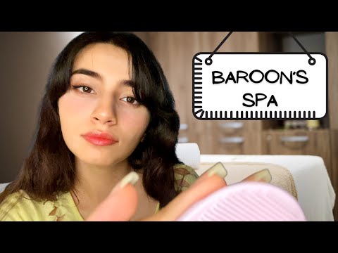آرامش‌بخش ترین اسپا🧖‍♀️🧖‍♂️|Persian ASMR|ASMR Farsi|ای اس ام آر فارسی ایرانی|ASMR Spa roleplay