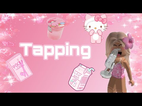 Tapping ~ playing eat same color food challenge🌸💗🍧