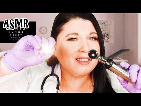 ASMR Cranial Nerve Exam Doctor Roleplay (Soft Spoken) (Medical Check Up, Gloves, Light Triggers)
