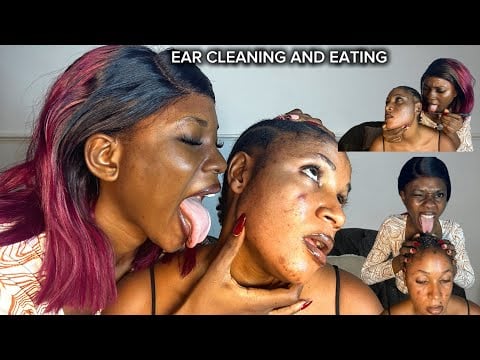 ASMR Deep Ear Cleaning* Ear Flossing, PimplePopping, Head Scratching & Ear Eating nitpicking