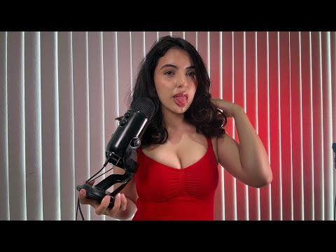 ASMR | PERSONAL ATTENTION, MIC LICKING & PUMPING, WHISPERING & more ♥️✨