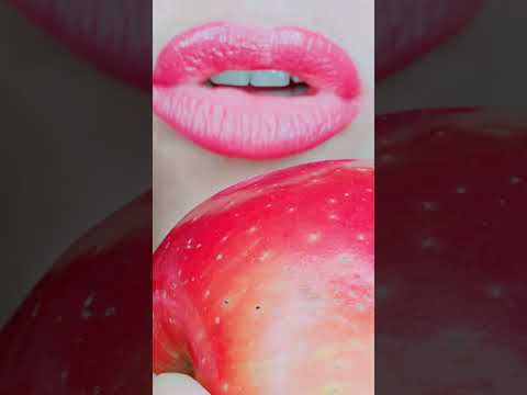 ASMR Apple 🍏 Crunchy Sounds | 사과 ASMR📌 #ASMRApple #CrunchySounds #사과ASMR