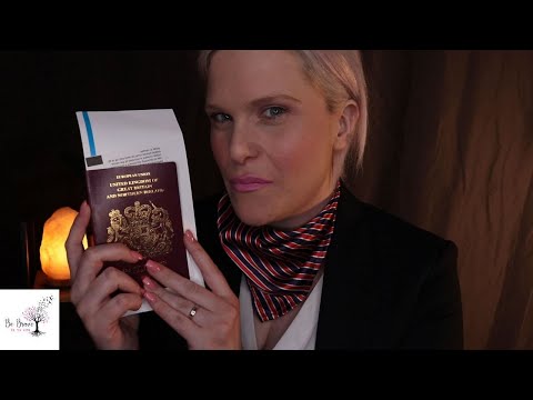 A Relaxing ASMR Airport Check In