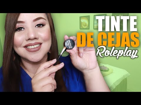 ASMR en ESPAÑOL Te HAGO tus CEJAS Para que DUERMAS ROLEPLAY / Murmullo Latino