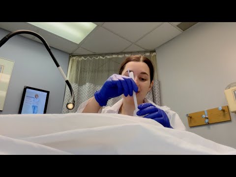 ASMR| Seeing the Gynecologist-How Fast is a Pap Smear? Full Annual Exam in Real Time (Real Clinic)