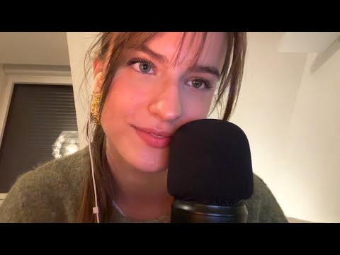 ASMR - mots déclencheurs très proches du micro + chuchotements