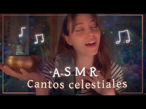 Te canto para que duermas profundamente ⭐ ASMR CELESTIAL ☁️🌙☁️