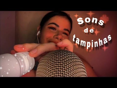 ASMR| Sons de Tampinhas Para Relaxar 