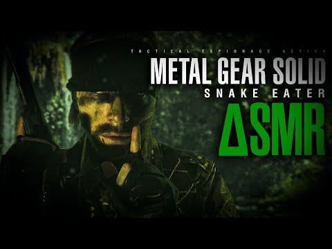 ASMR❗️Naked Snake Patches You Up❗️MGS Δ: SNAKE EATER Military Rescue Roleplay