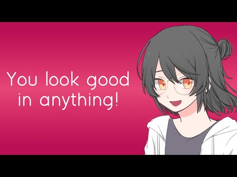 Clothes Shopping With Your Crush (ASMR Roleplay) [F4F]