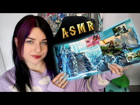 ASMR My World of Warcraft Boxes & Game Cards 📚 Nostalgia, Soft Spoken