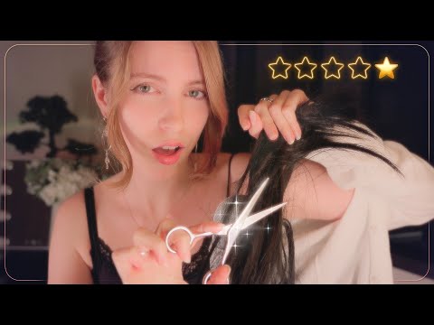 ASMR ✂️ La PEOR PELUQUERÍA de BANGKOK 💔 Ella es borde… pero no miente