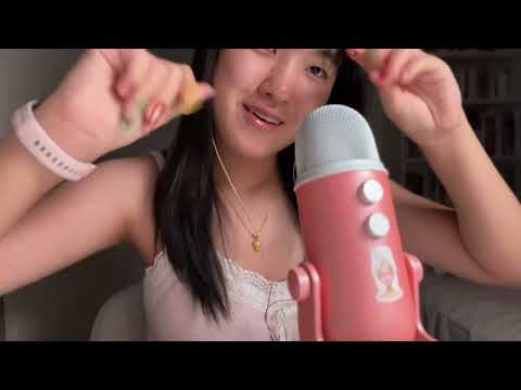Fast & Aggressive ASMR!!!😵‍💫💗(tapping, mouth sounds, hand movements, etc)