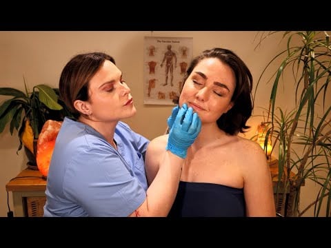 ASMR Real Person Dermatologist Mole Check & Skin Examination