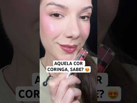 Paguei menos de 20 REAIS nesse GLOSS ROSA QUEIMADO PERFEITO 😍