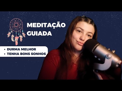 MEDITAÇÃO GUIADA para dormir melhor e DESCANSAR a mente!