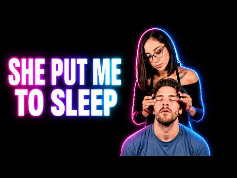 SHE PUT ME TO SLEEP | Face, Head & Eye Massage ASMR