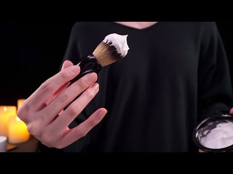 [ASMR]顔そりからスキンケア、耳かきでフィニッシュです - Shaving,Skincare and Ear cleaning for Sleep(No talking)