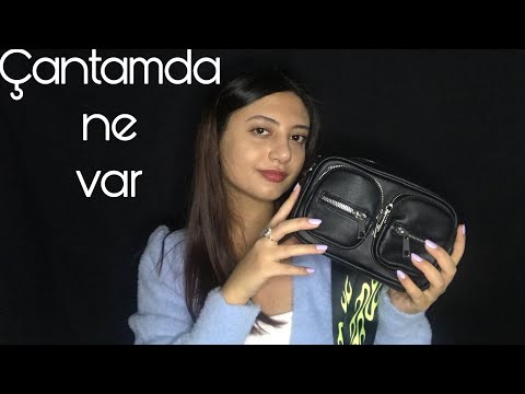 TÜRKÇE ASMR | TIKIRTI & HIŞIRTI & FISILTI | ÇANTAMDA NE VAR 💼