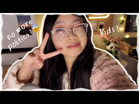 ASMR Why I've been away...I'm giving birth...and no more politics?