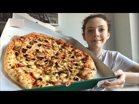 ASMR | Eating Papa Johns Pizza 🍕 | NO TALKING