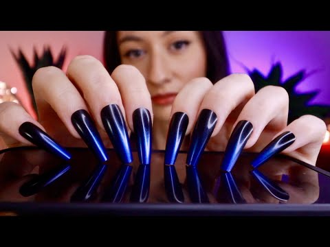 ASMR Tapping To Make You Sleep & Relax 😴 💤 Long Nails, No Talking, Just 100% Guaranteed Sleep