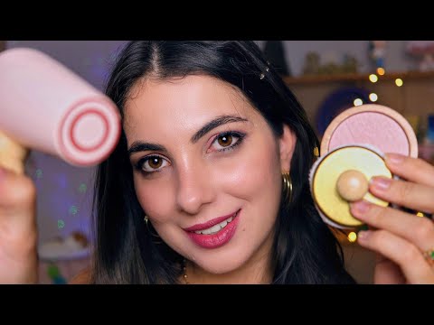 ASMR SONS DE MAQUIAGEM DE MADEIRA | Personal Attention - Sweet Carol