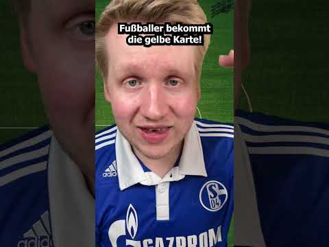 Fußballer bekommt die gelbe Karte! #asmr