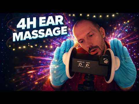 4H Ear Massage ASMR - The Sleep You’ve Been Missing 😴💤