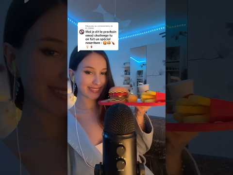 Junk Food ASMR #asmr #emojichallenge #mouthsounds #eatingsounds #brunetteasmr