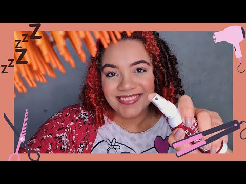 ASMR: LAVANDO E HIDRATANDO SEU CABELO 💖💖 1 horas SEM propaganda no meio 🤩 Sem fala 🤐