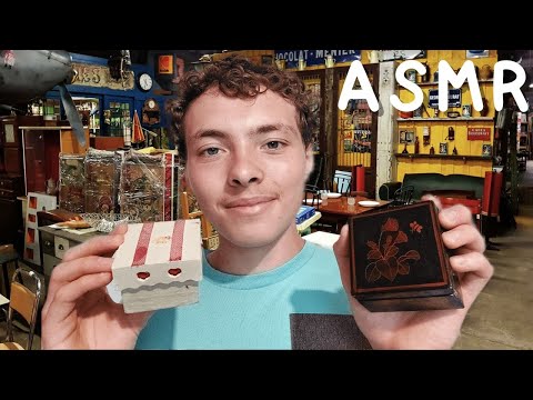 ASMR FR: Roleplay📦Vendeur de petite boîte📦