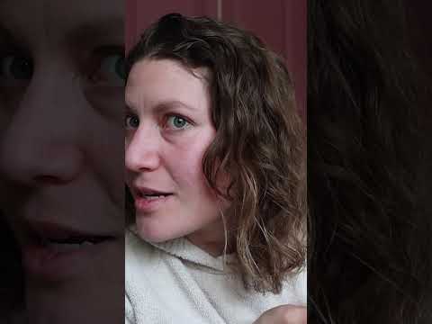 ASMR hair care routine #asmr #ad #kitsch