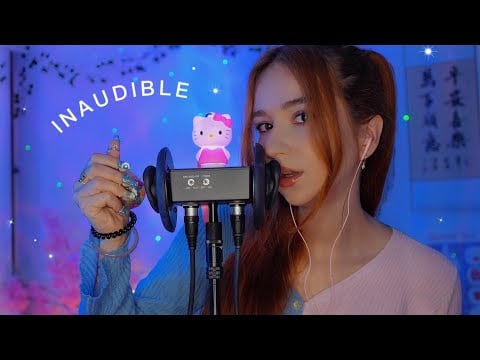 ASMR INAUDIBLE avec mon Micro 3Dio🎙️💤